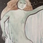 Détail de l'aquarelle